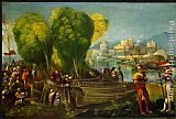 Dosso Dossi Aeneas and Achates on the Libyan Coast painting